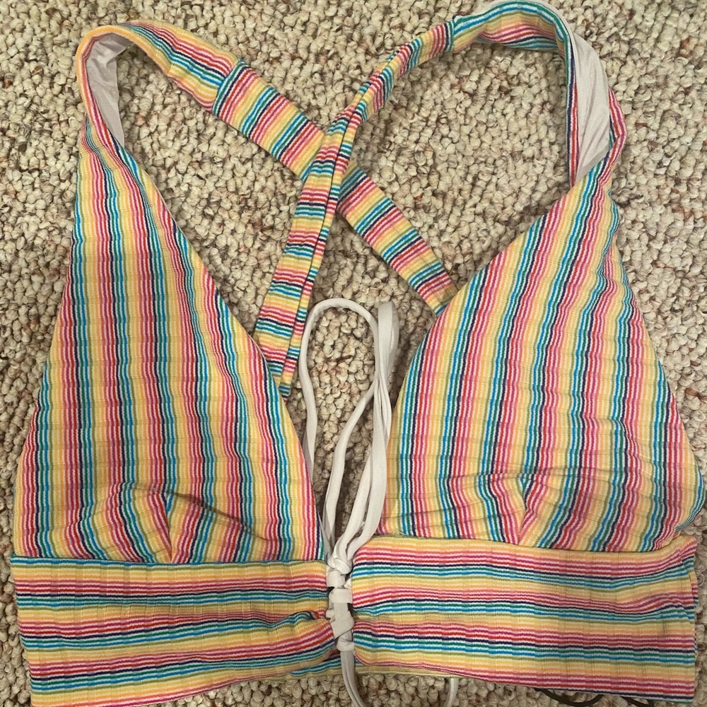 RAINBOW SWIMSUIT TOP